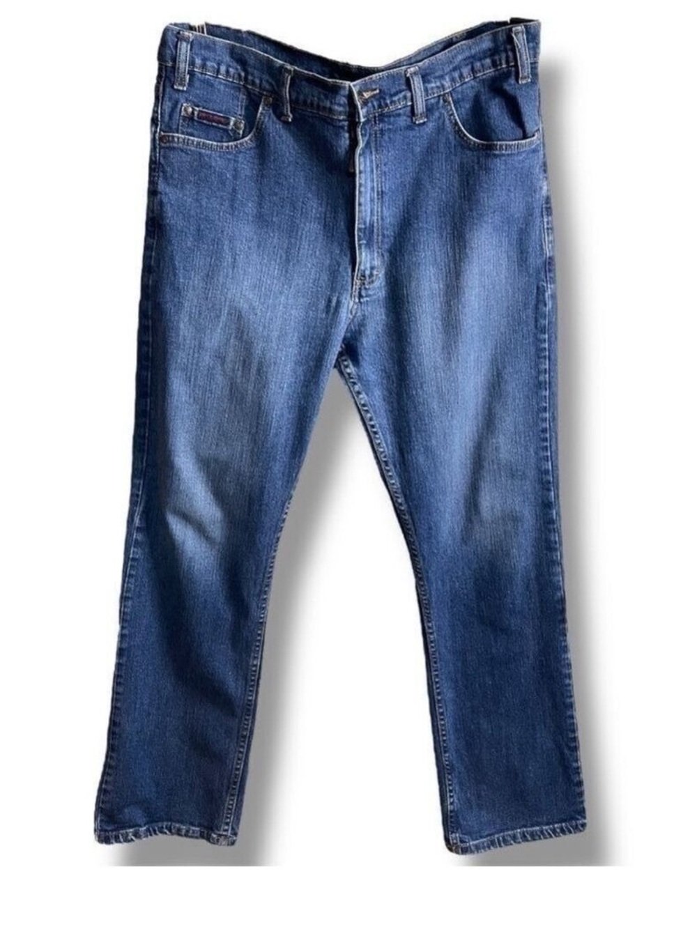 Grand River Medium Stone Stretch Traditional Straight Cut
Jeans 38/30